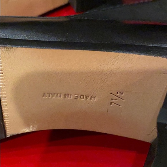 Black suede & leather SALVATORE FERRAGAMO booties - Picture 10 of 11